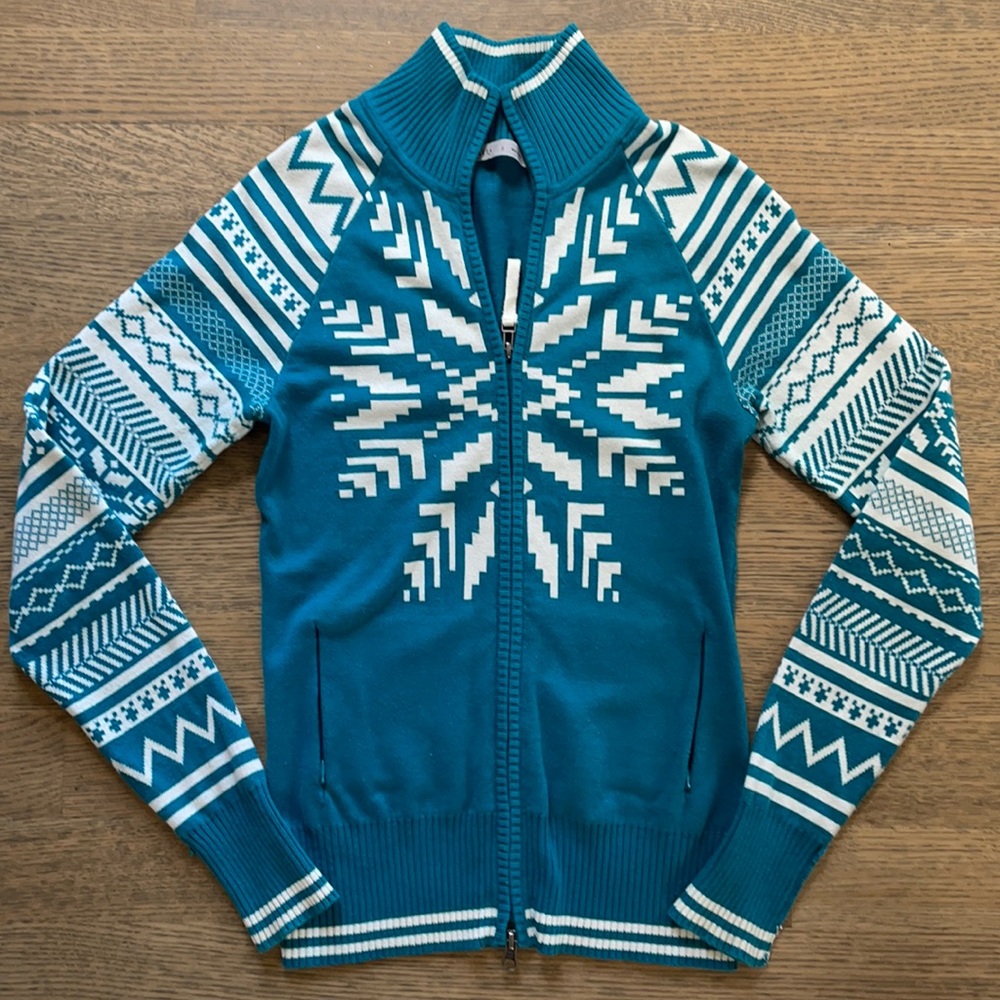 Athleta zip up sweater